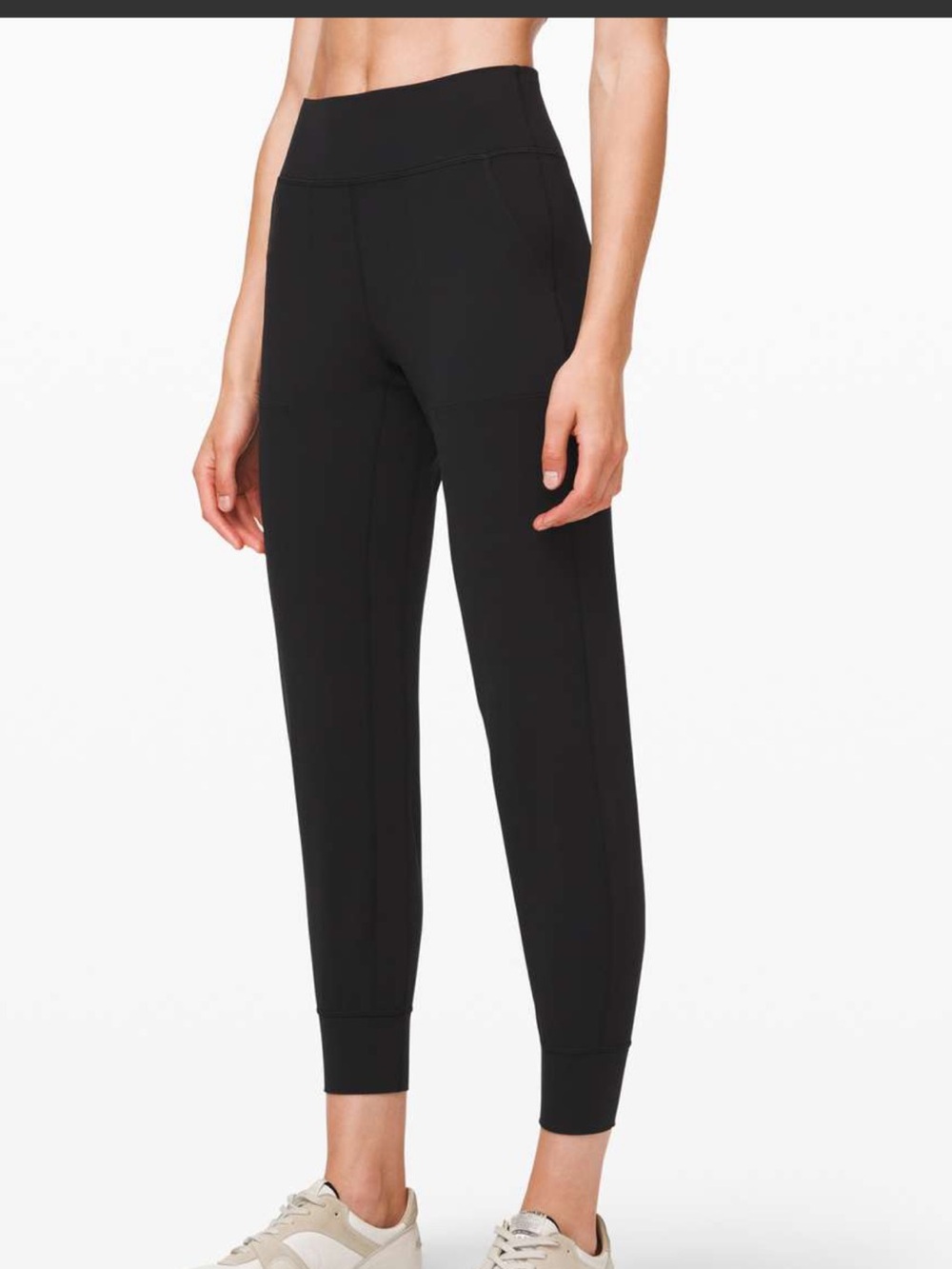 Sz 6 Lululemon Align Jogger 28" Black pockets Nulu material